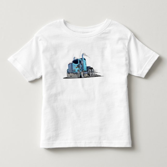 Cartoon truck toddler t-shirt (Front)