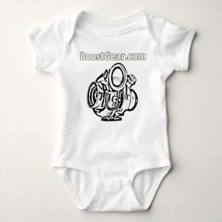 Cartoon Turbo by BoostGear.com Baby Bodysuit