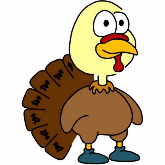 Cartoon Turkey Statuette (Front)