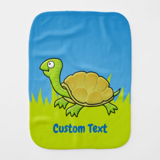 Cartoon Turtle Burp Cloth