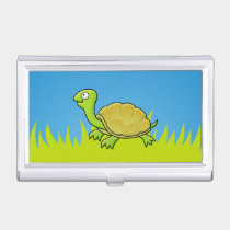 Cartoon Turtle Business Card Holder