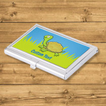 Cartoon Turtle Business Card Holder