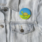 Cartoon Turtle Button (In Situ)