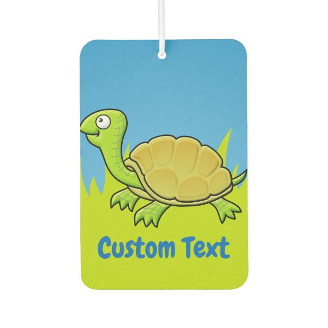 Cartoon Turtle Car Air Freshener (Front)