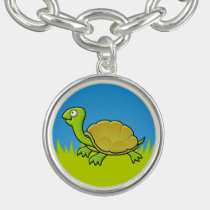 Cartoon Turtle Charm Bracelet