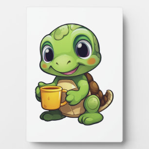 Cartoon turtle illustration Copy Copy Copy Copy Co Plaque