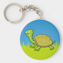 Cartoon Turtle Keychain