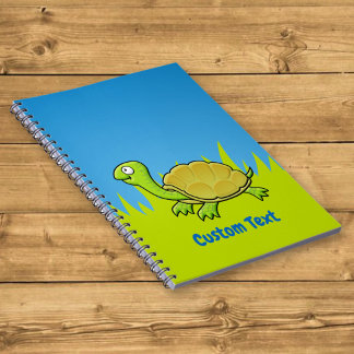 Cartoon Turtle Notebook