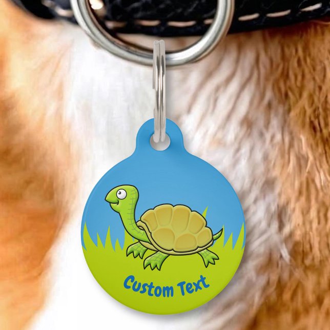 Cartoon Turtle Pet Tag (Creator Uploaded)