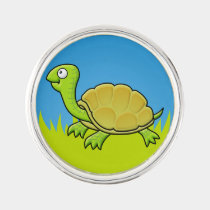 Cartoon Turtle Pin