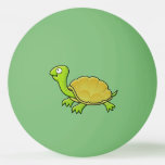 Cartoon Turtle Ping Pong Ball at Zazzle