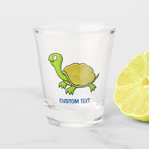 Cartoon Turtle Shot Glass