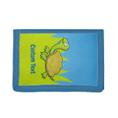 Cartoon Turtle Trifold Wallet (Front)