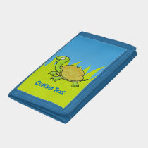 Cartoon Turtle Trifold Wallet