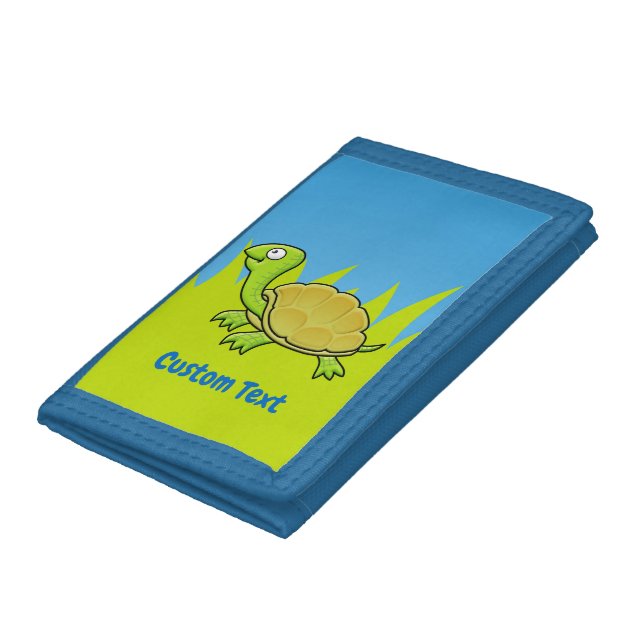 Cartoon Turtle Trifold Wallet (Bottom)