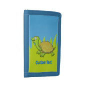 Cartoon Turtle Trifold Wallet (Side)