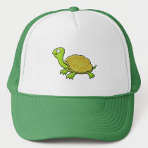 Cartoon Turtle Trucker Hat