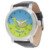 Cartoon Turtle Wrist Watch (Angled)