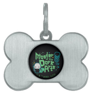 Cartoon Voldemort - Master of the Dark Arts Pet ID Tag