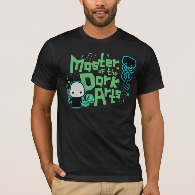 Cartoon Voldemort - Master of the Dark Arts T-Shirt (Front)