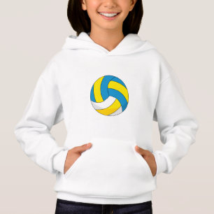 Cartoon Volleyball Ball Hoodie