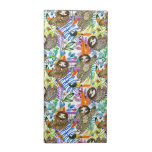 Cartoon Watercolor Sloth Pattern Cloth Napkin