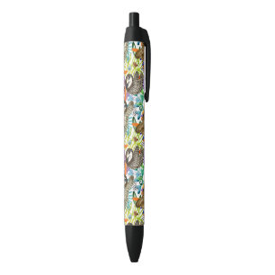 Cartoon Watercolor Sloth Pattern Pen