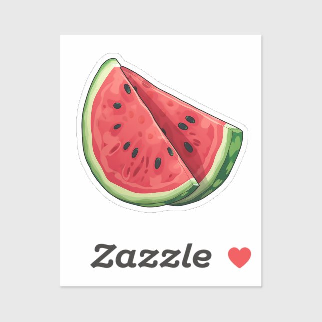 Cartoon watermelon sticker (Sheet)