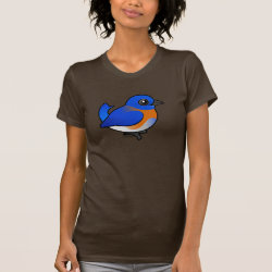 Western Bluebird Women's American Apparel Fine Jersey Short Sleeve T-Shirt