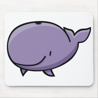 Cartoon Whale Mouse Pad