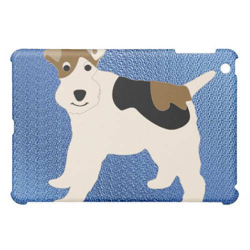 Cartoon Wire Fox Terrier iPad Mini Case