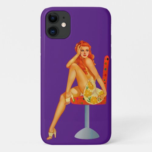 Cartoon Woman iPhone 11 Case