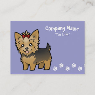 Cute Cartoon Yorkshire Terrier Office School Supplies Zazzle