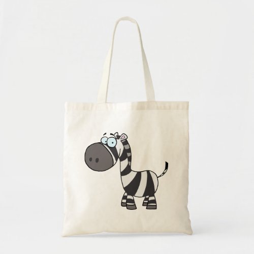 Cartoon Zebra Tote Bag