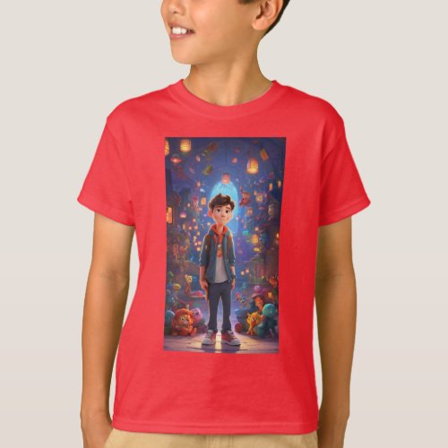 CartoonCool Kids Trendy T_Shirt Designs for Boys