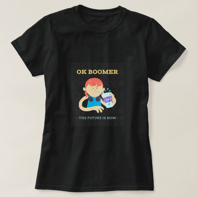 CartoonHumor|FunnyCartoon|Meme|Boomer T-Shirt (Design Front)