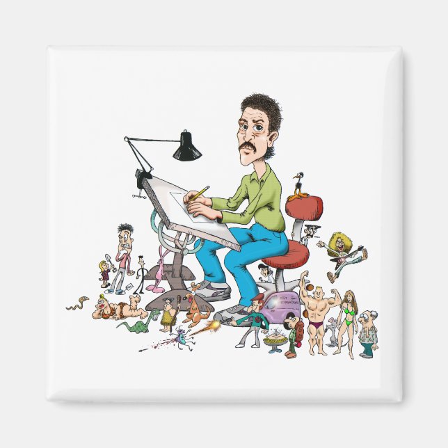 Cartoonist Magnet (Front)