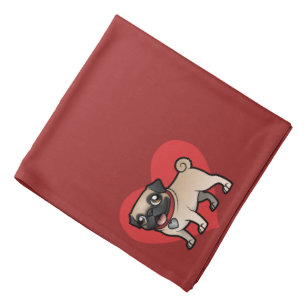 Cartoon Dog Bandanas | Zazzle