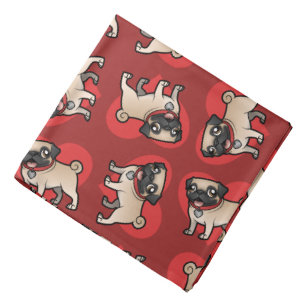 Cartoon Dog Bandanas | Zazzle