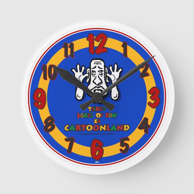 CARTOONLAND CLOCK (Front)