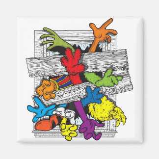 Cartoons Attack Magnet