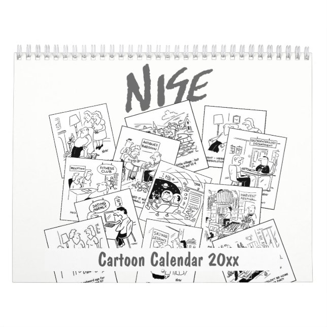 Cartoons by Nigel Sutherland Calendar (Cover)