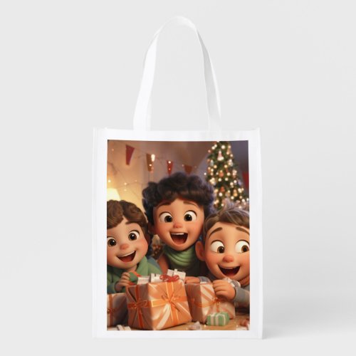 Cartoons  grocery bag