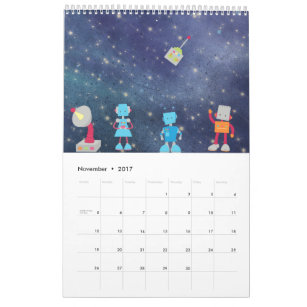 Cartoons in Space Calendar