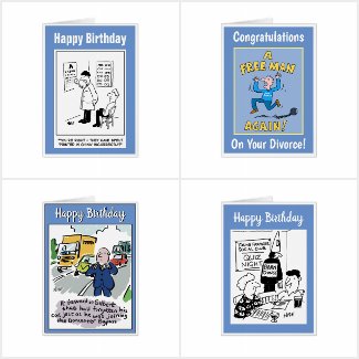 Cartoons on Greetings Cards