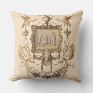 Cartouche Designer Accent Pillow