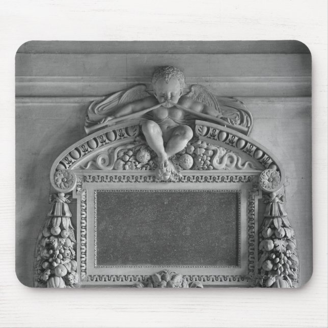 Cartouche from the Caryatids' Tribune Mouse Pad (Front)