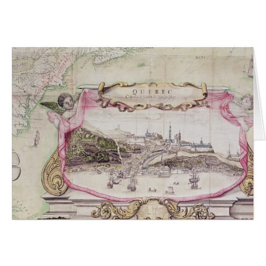 Cartouche of Quebec Cards (Front Horizontal)