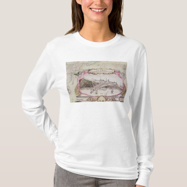 Cartouche of Quebec T-Shirt (Front)