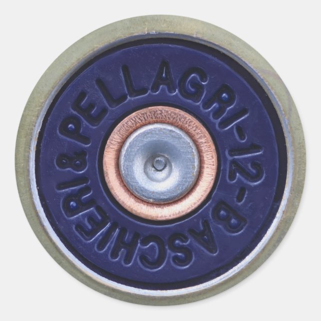 Cartridge Classic Round Sticker (Front)